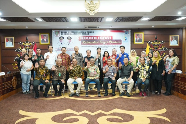 Badan Kesbangpol Prov. Kalteng Gelar Sosialisasi Kalteng Bersinar (Bersih dari Narkotika)