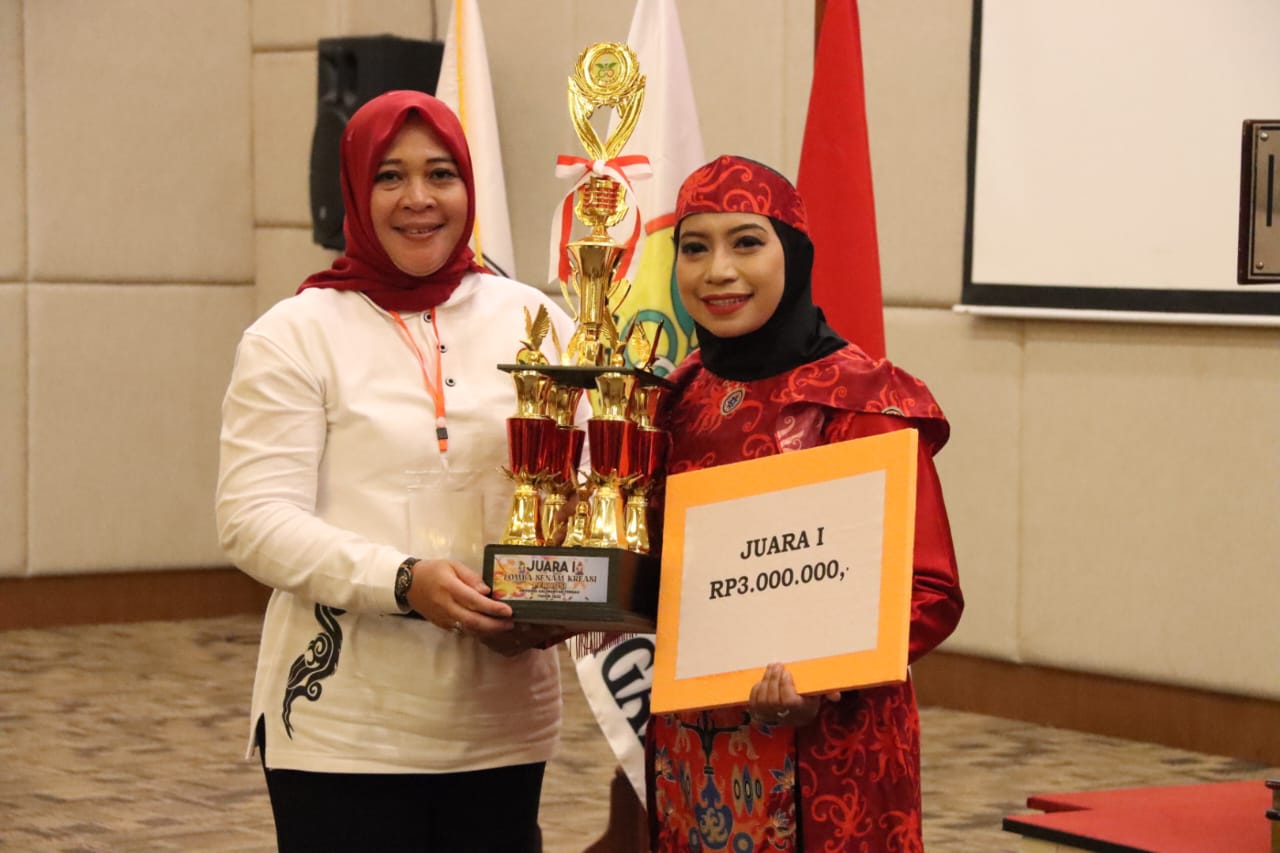 PERWOSI Prov. Kalteng Umumkan Pemenang Seleksi Lomba Senam Kreasi Piala Ibu Negara RI