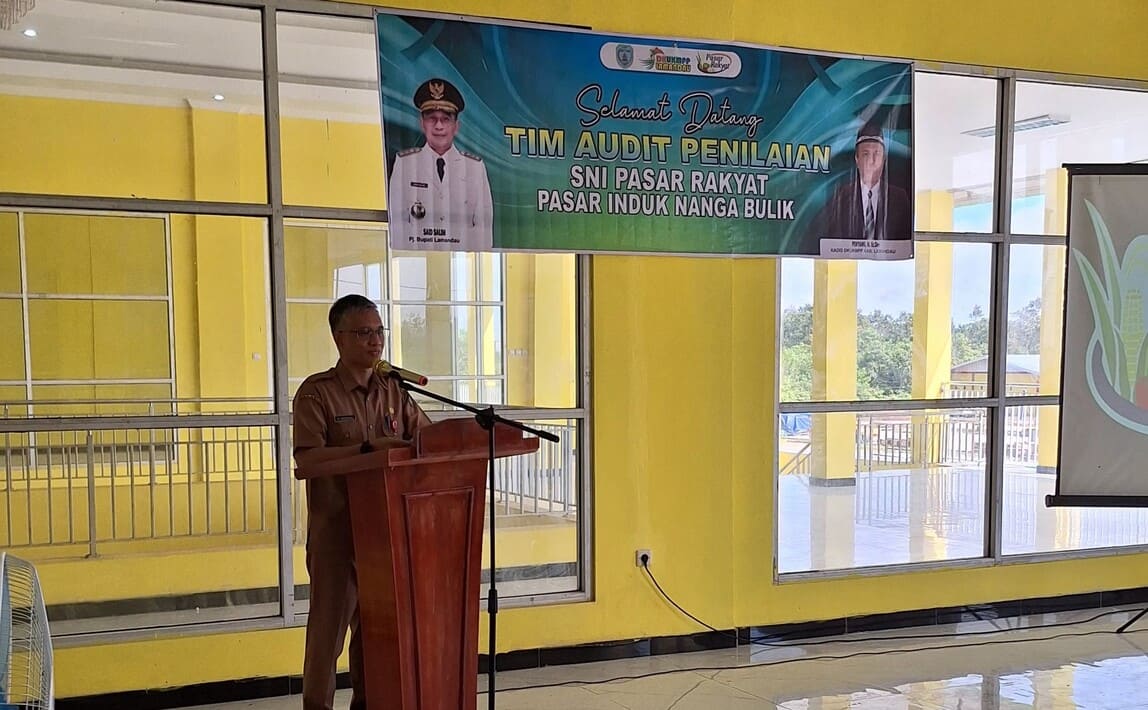UPT. BPSMB Dinas Dagperin Prov. Kalteng Lakukan Audit Lapangan SNI Pasar Rakyat