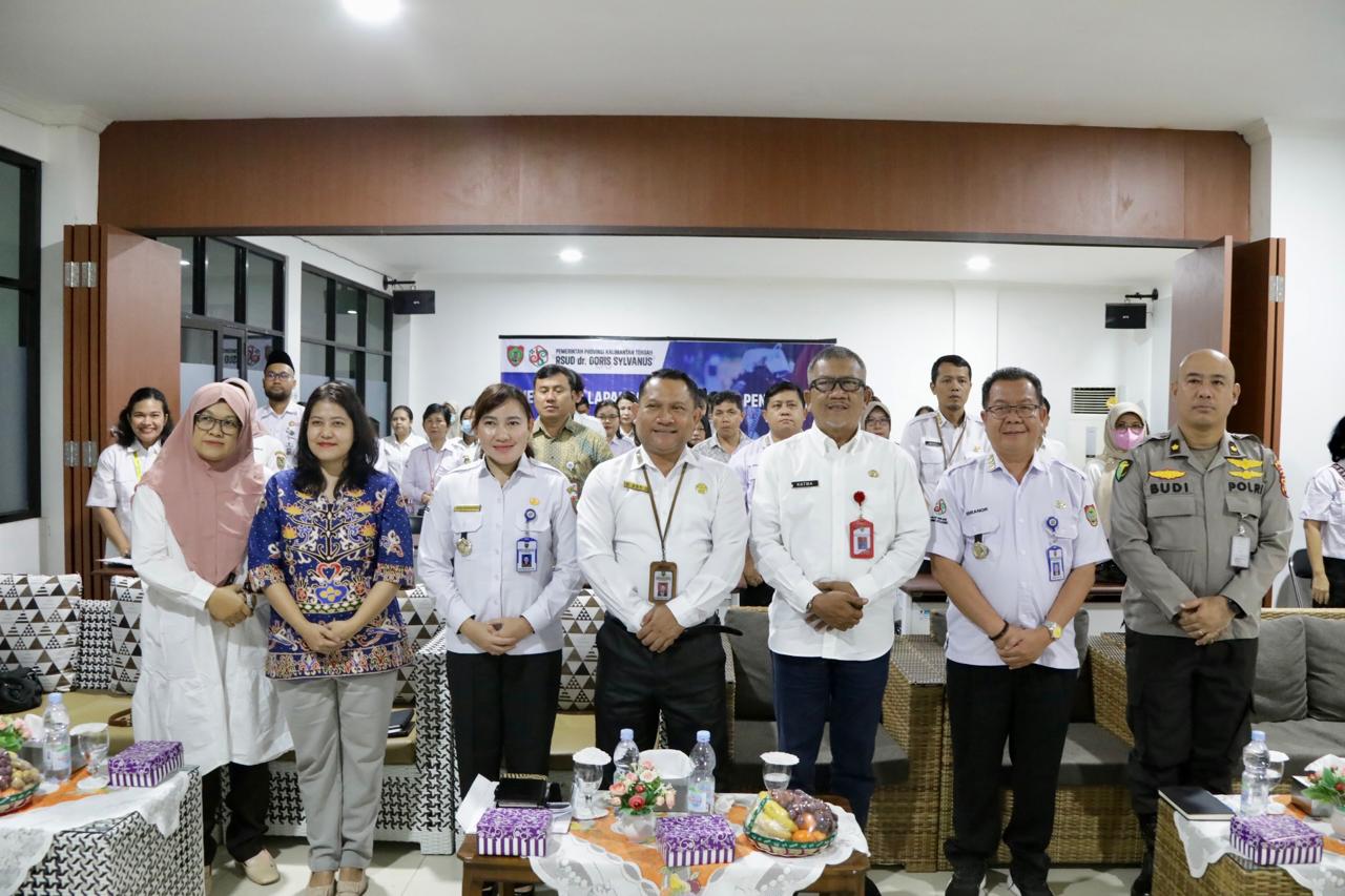 Plt Sekda Prov Kalteng M. Katma F. Dirun Hadiri Verifikasi Lapangan Rumah Sakit Pendidikan untuk RSUD dr. Doris Sylvanus