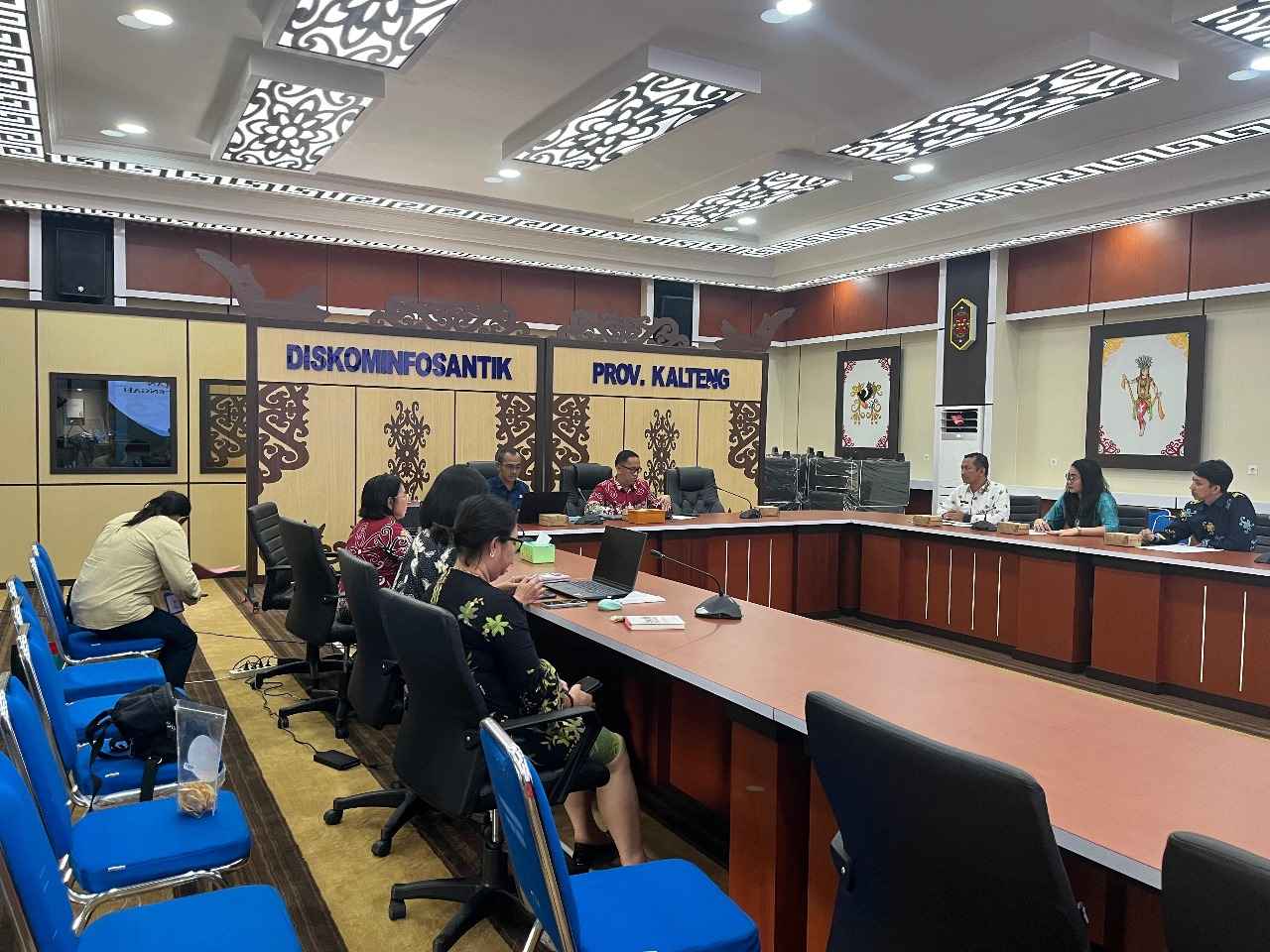 PPID Prov. Kalteng Gelar Rapat Uji Konsekuensi atas Dinas Perhubungan Prov. Kalteng