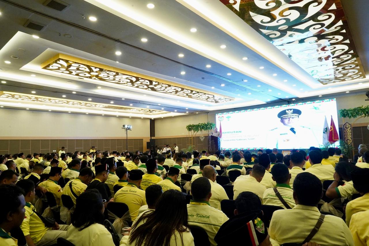 Plh Asisten Pemkesra Maskur Hadiri Kongres Nasional XIX Pemuda Katolik