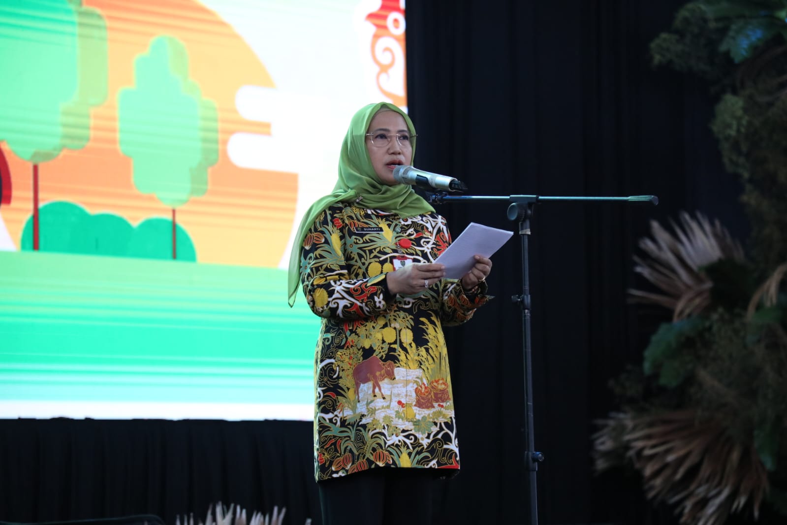 Kadis TPHP Sunarti Tutup Jambore Tani 2024