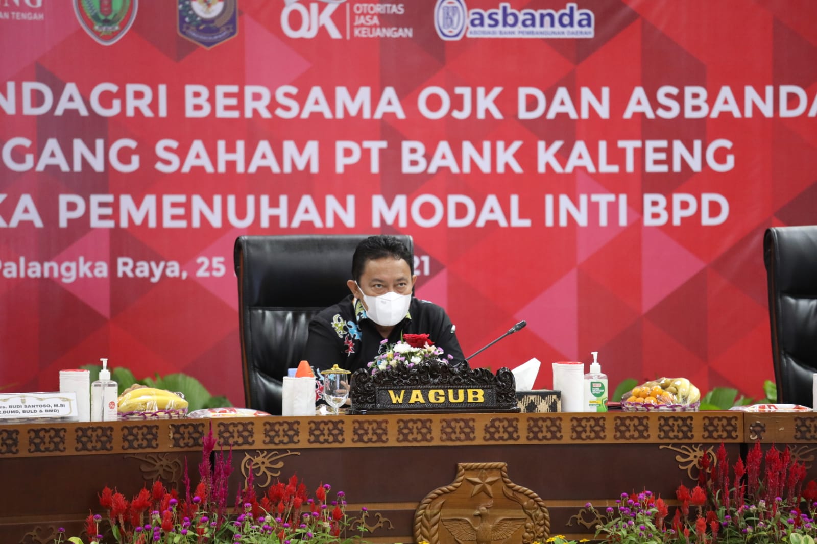 Kinerja PT Bank Kalteng Diapresiasi Wagub H. Edy Pratowo