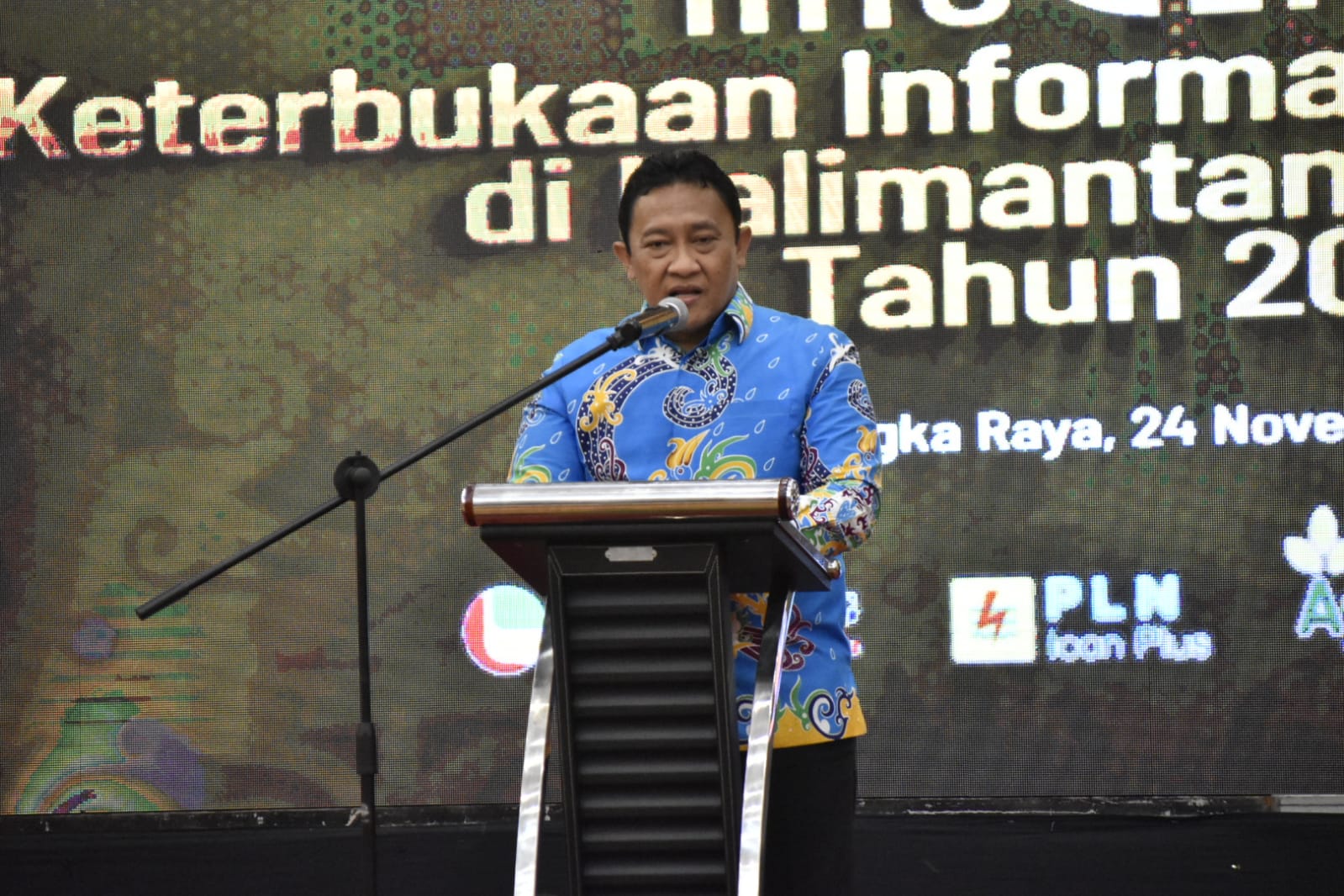 Wagub Kalteng Hadiri Acara Malam Anugerah Keterbukaan Informasi Publik Prov. Kalteng Tahun 2022