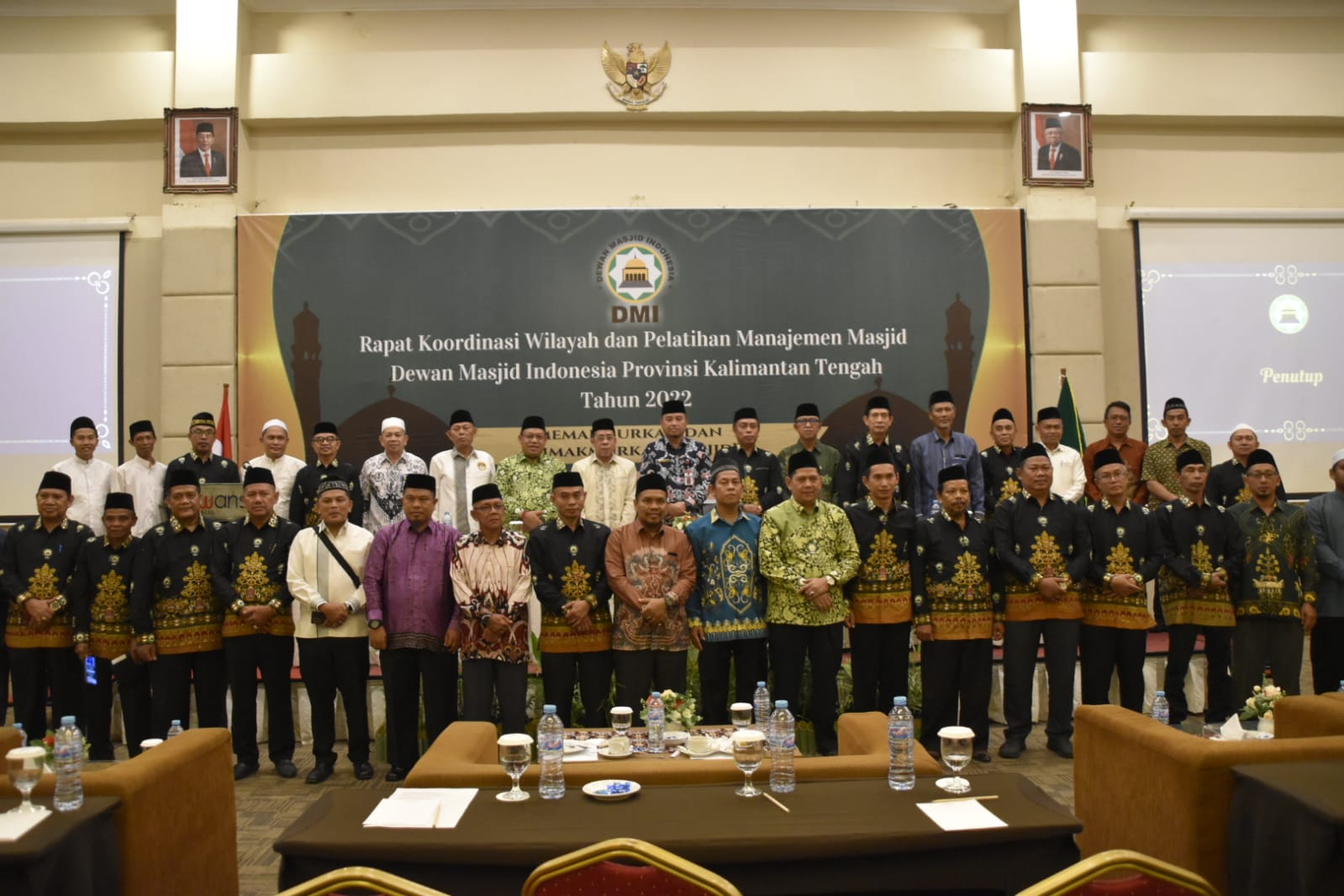 Asisten Adum Buka Rakorwil DMI se-Kalteng Dan Pelatihan Manajemen Masjid Tahun 2022