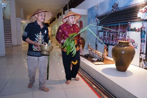 UPT Museum Balanga Kalteng Gelar Ritual Mamapas Manyadingen Ramu