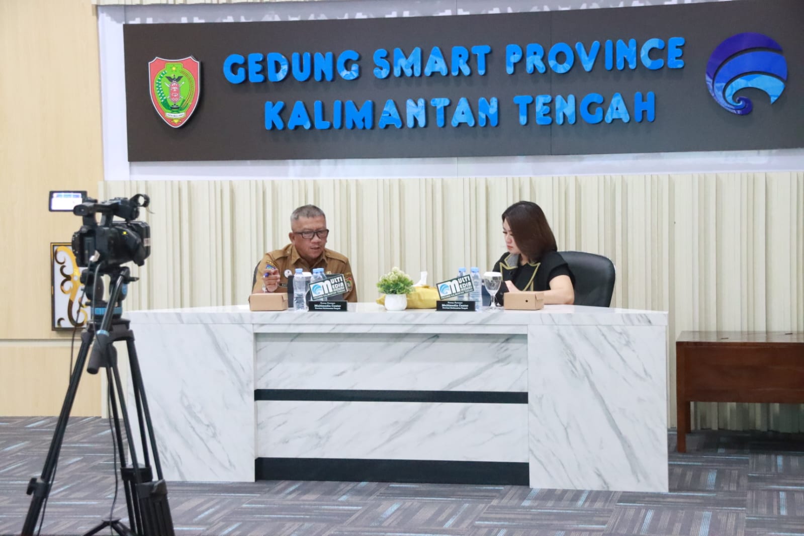 Diskominfosantik Prov. Kalteng Gelar Podcast Bertajuk