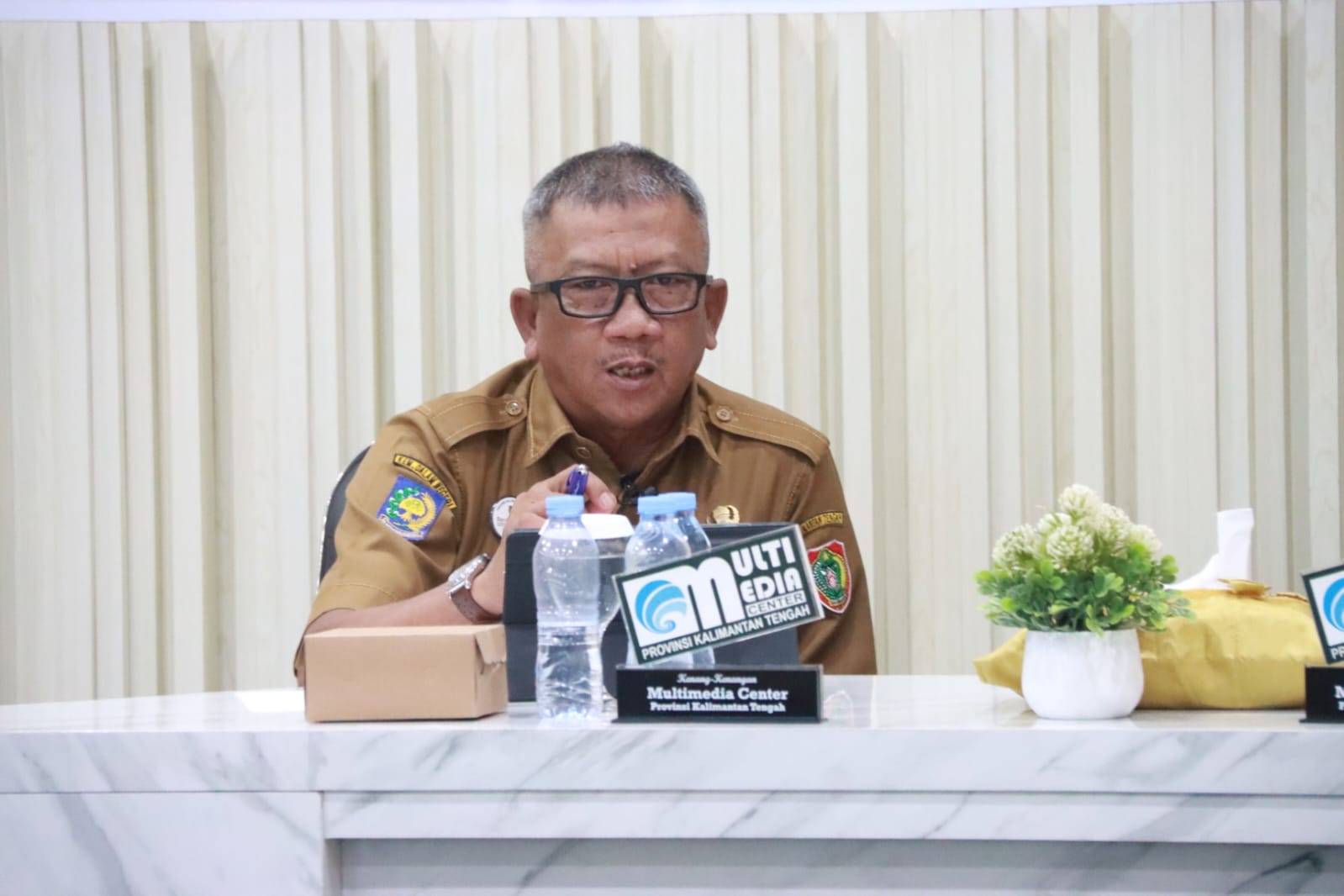 Diskominfosantik Prov. Kalteng Gelar Podcast Bertajuk