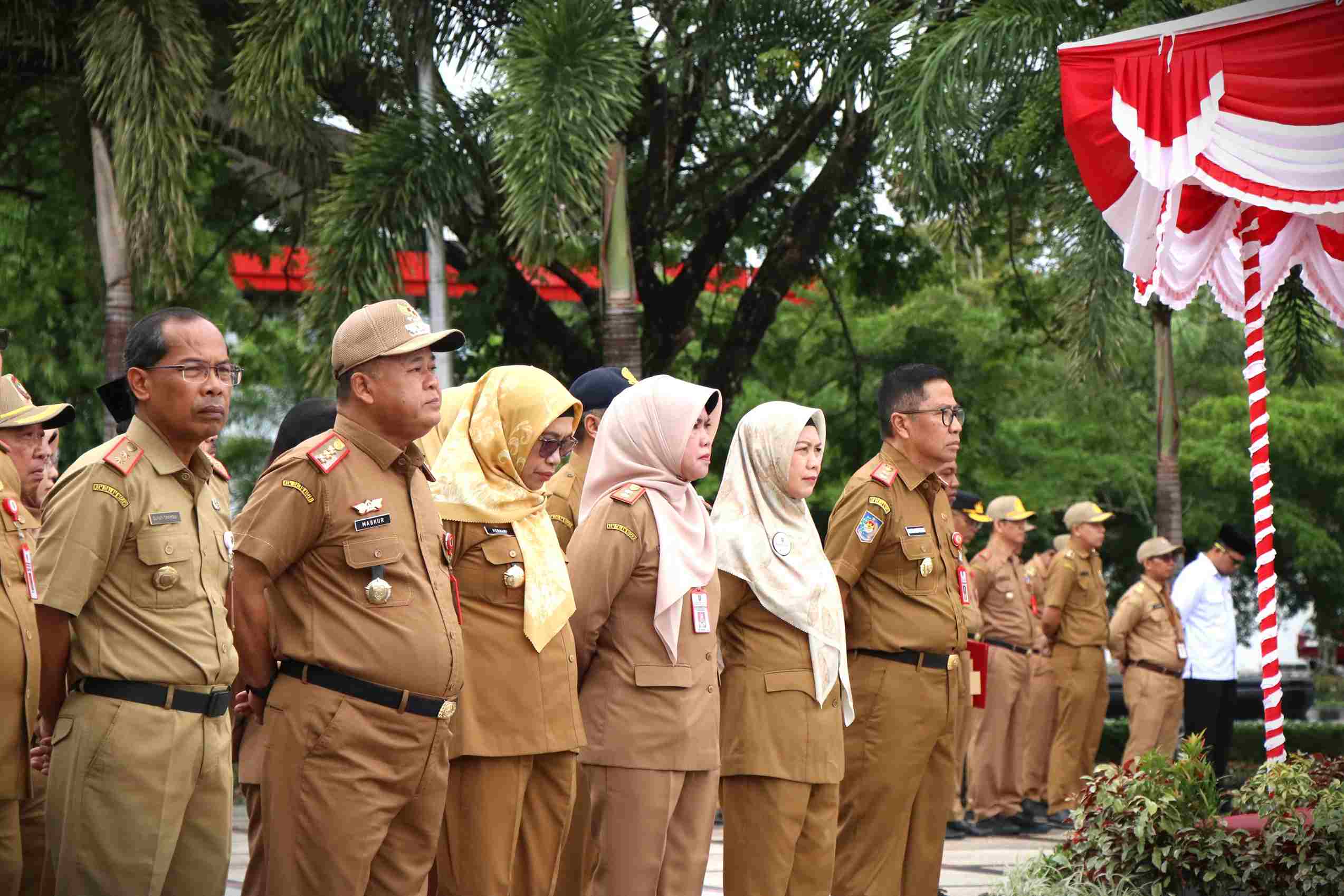 Pemprov Kalteng Laksanakan Apel Bersama Dalam rangka Tingkatkan Disiplin, Kinerja dan Profesionalisme