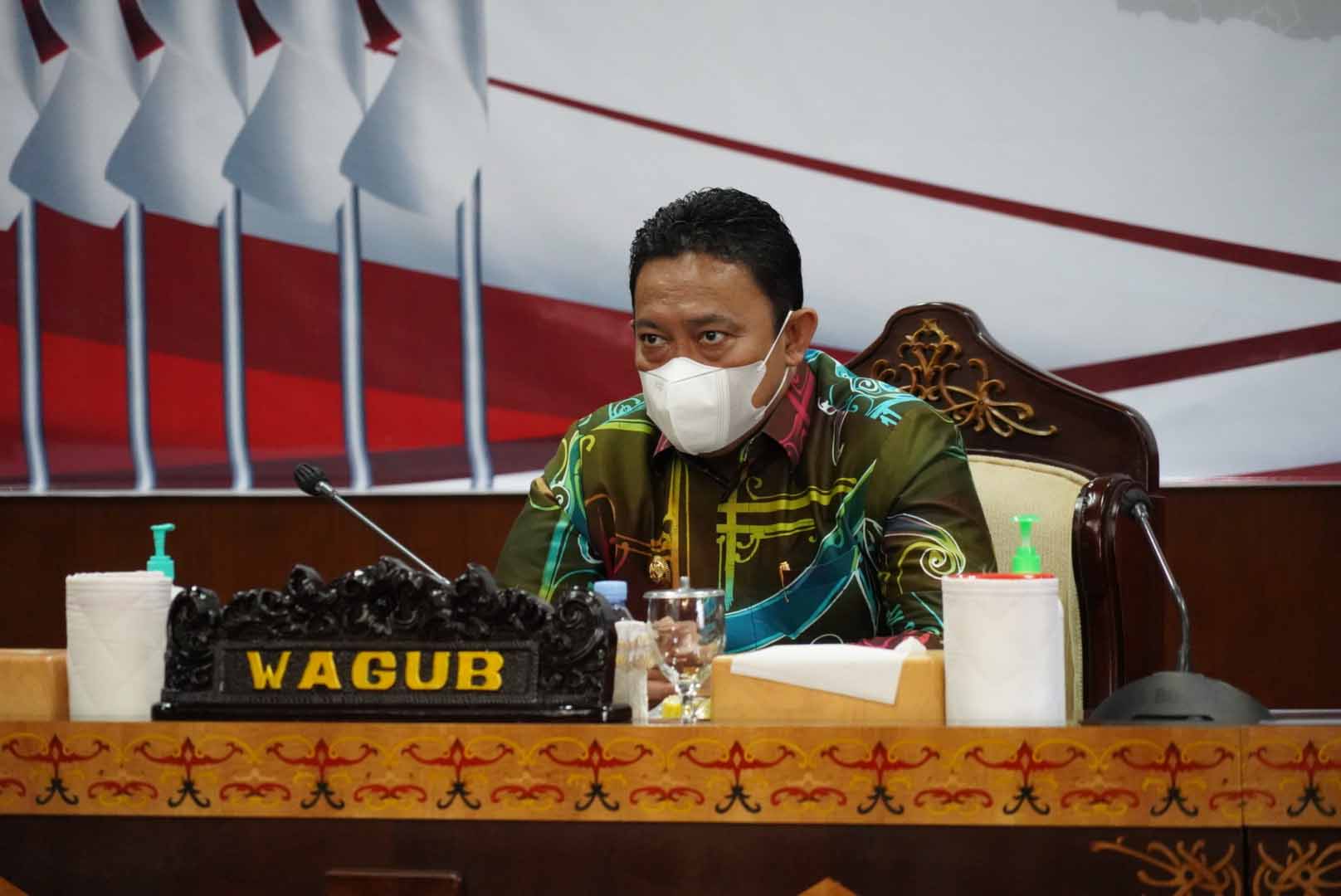 Wagub Kalteng Hadiri Secara Virtual Rakor Peningkatan Penggunaan Produk Dalam Negeri