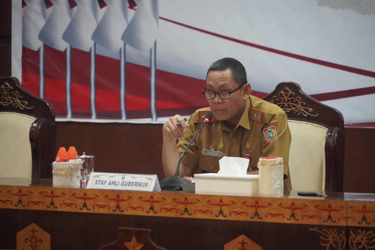 Sahli Yuas Elko Pimpin Rapat Persiapan Kunjungan Kerja Presiden Republik Indonesia (RI) ke Kalimantan Tengah