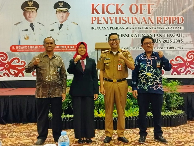 Bappedalitbang Prov. Kalteng Laksanakan Kick Off Penyusunan RPJPD