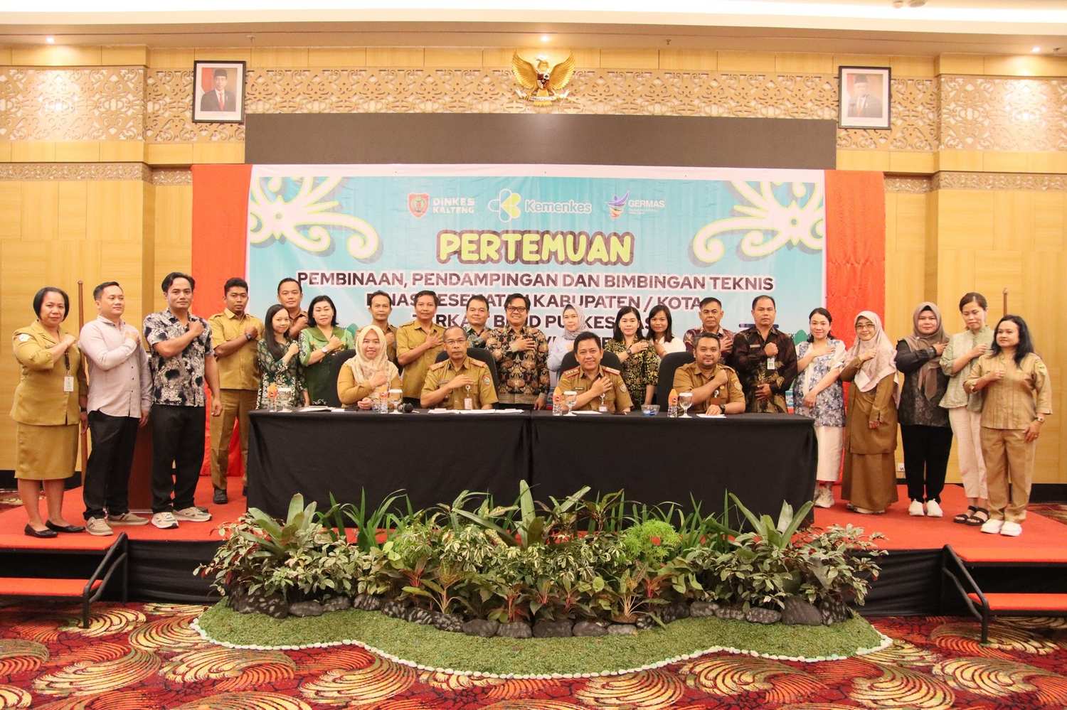 Dinkes Prov. Kalteng Gelar Bimtek dan Pendampingan Dinas Kesehatan Kabupaten/Kota terkait BLUD Puskesmas dan Labkesda serta Labkesmas