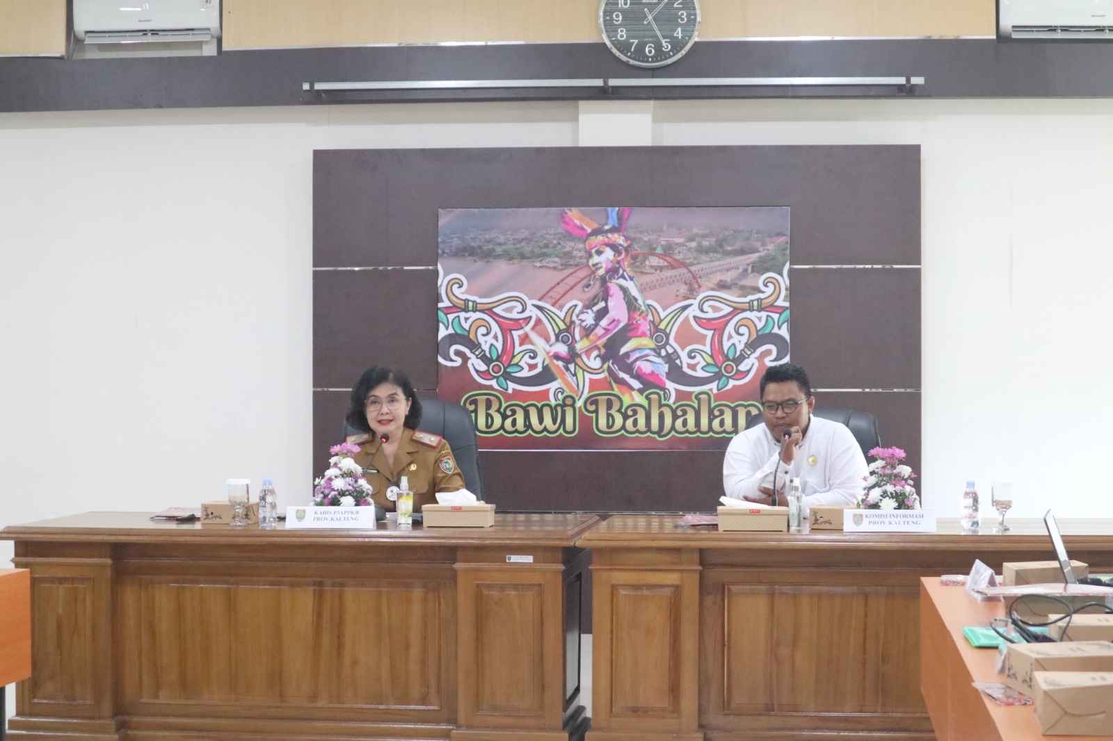 DP3APPKB Prov. Kalteng Terima Kunjungan Tim Penilai dari Komisi Informasi Prov. Kalteng