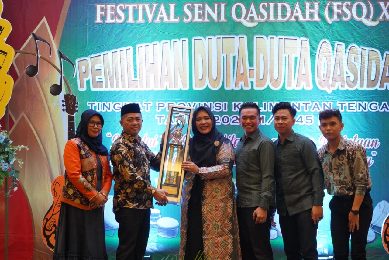 Kabupaten Murung Raya Raih Juara Umum Festival Seni Qasidah ke X Tingkat Provinsi Kalteng