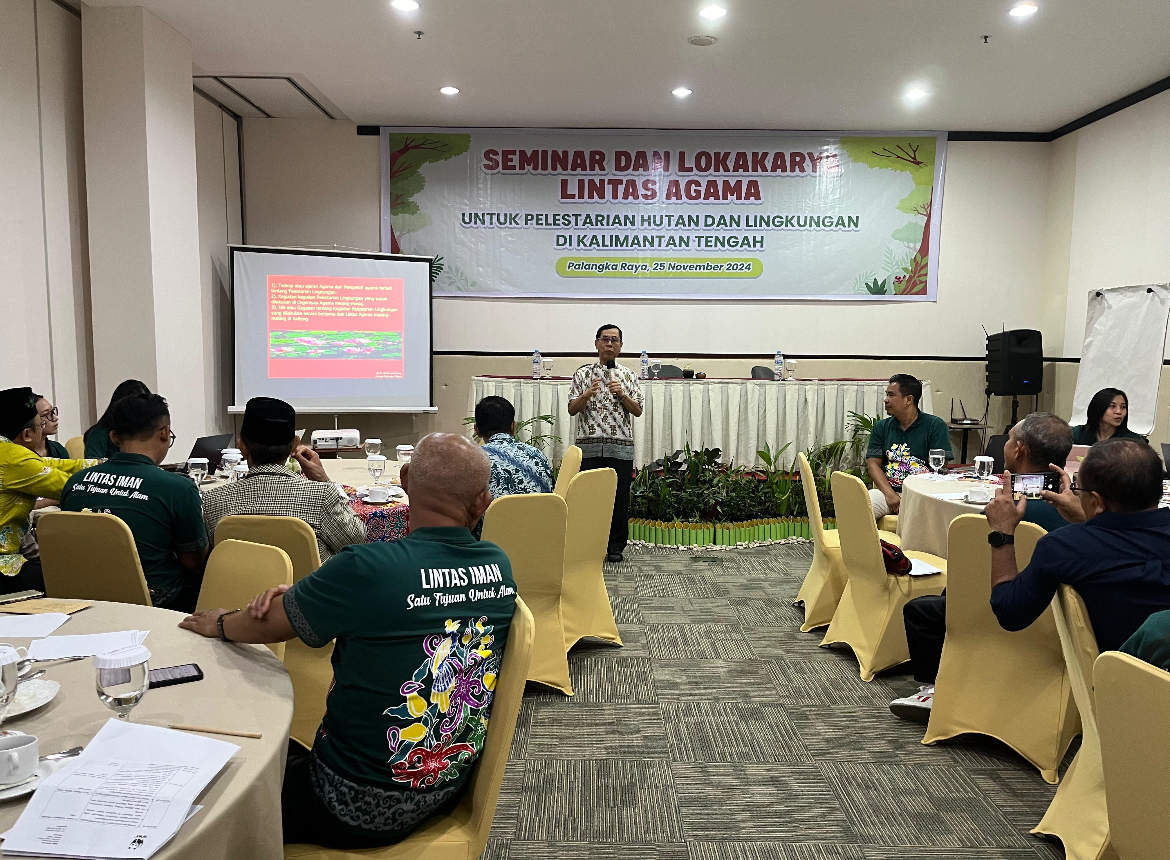 Forum Kerukunan Umat Beragama Kalteng Laksanakan Semiloka Pelestarian Hutan dan Lingkungan