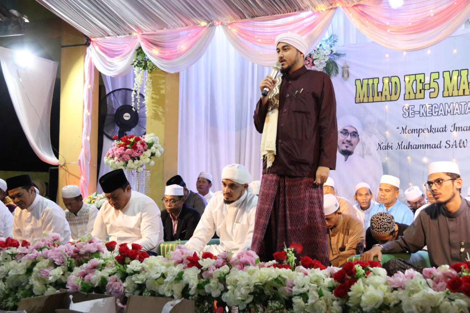 Wagub Kalteng Hadiri Acara Milad ke-5 Majelis Pencinta Sholawat se-Kecamatan Maliku dan Pandih Batu