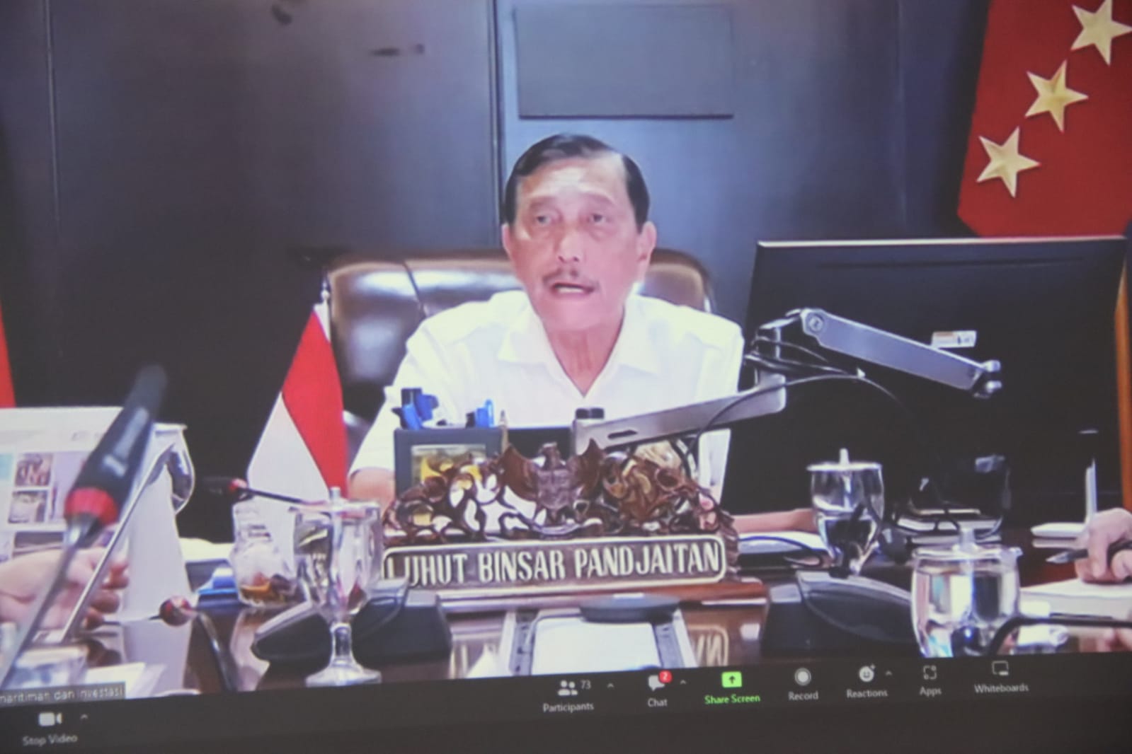 Wagub Edy Pratowo Hadiri Rakor Kesiapsiagaan Bencana Kekeringan dan Karhutla