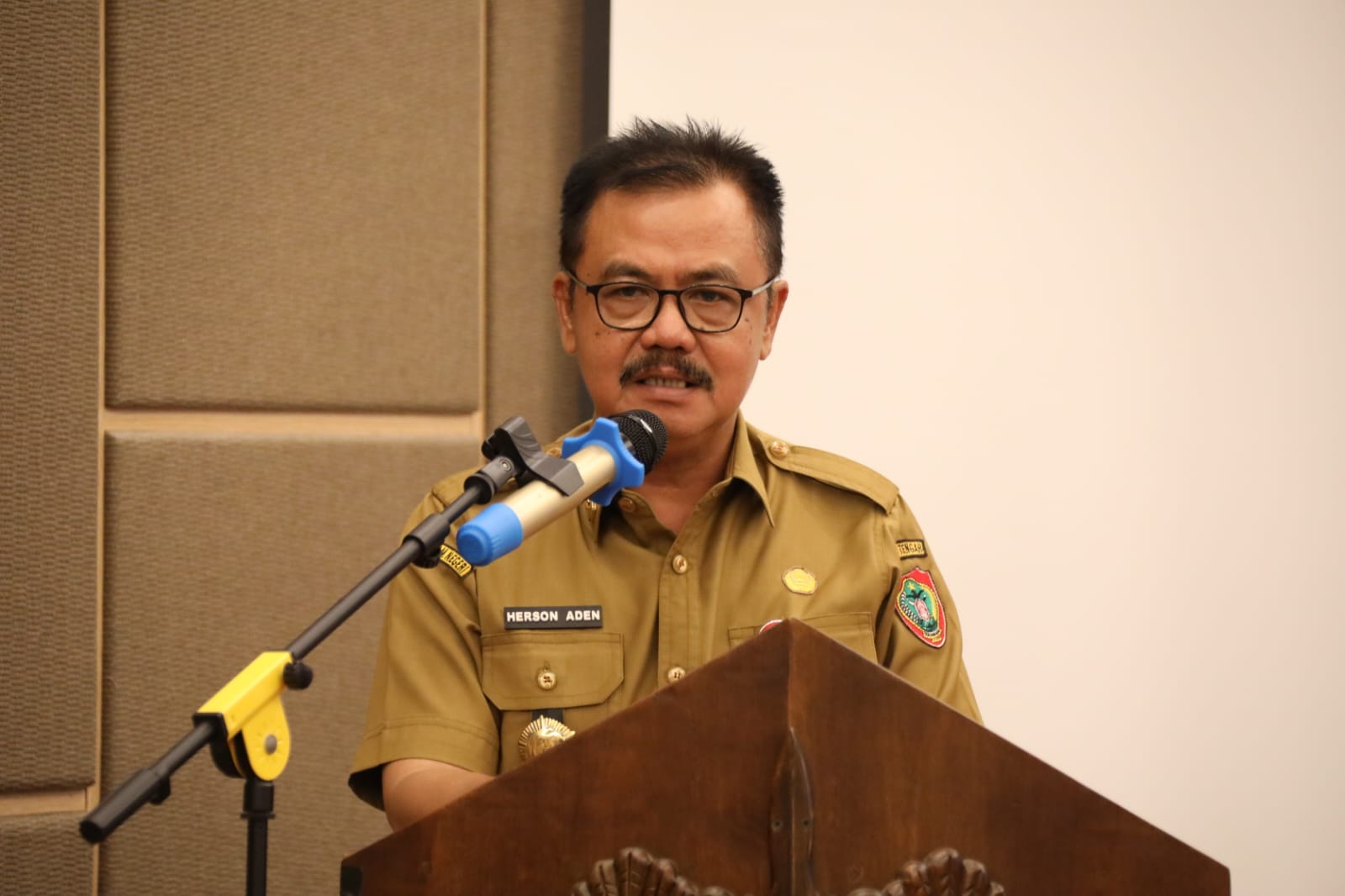 Sahli Herson B. Aden : Rapat Koordinasi ini Dapat Menjadi Momentum Strategis, Untuk Tingkatkan Pelayanan Kesejahteraan Sosial