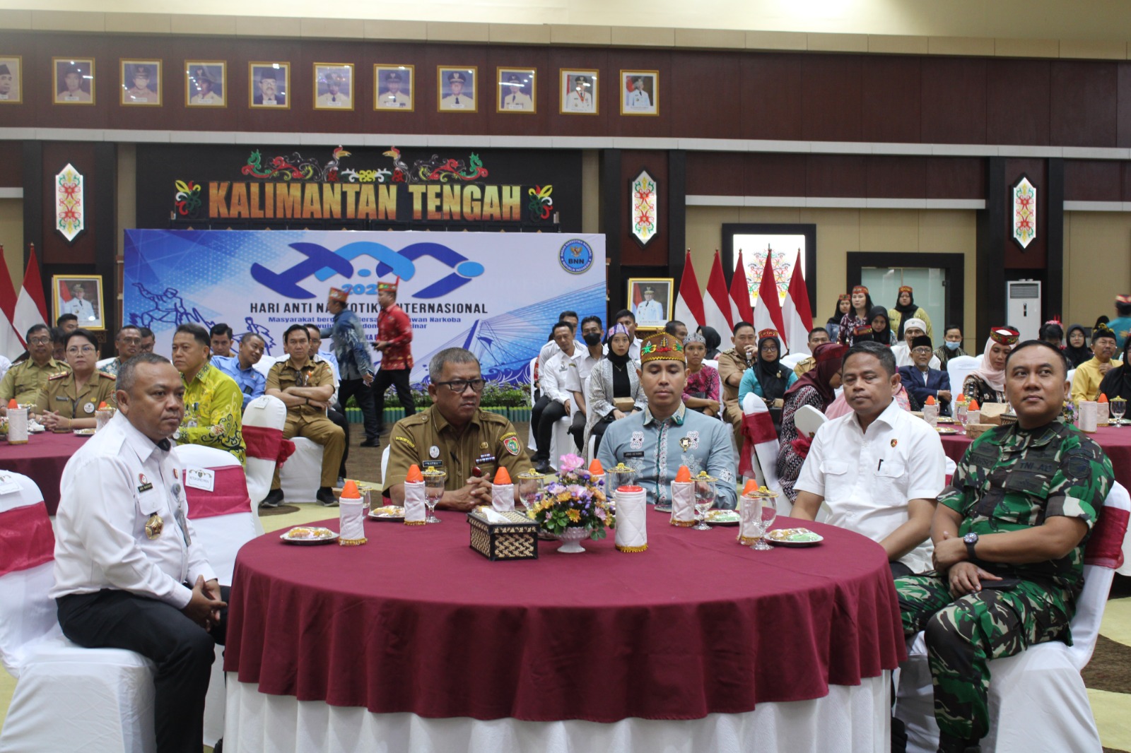 Kepala Badan Kesbangpol Prov. Kalteng Katma F Dirun Hadiri Peringatan Hari Anti Narkotika Internasional (HANI)