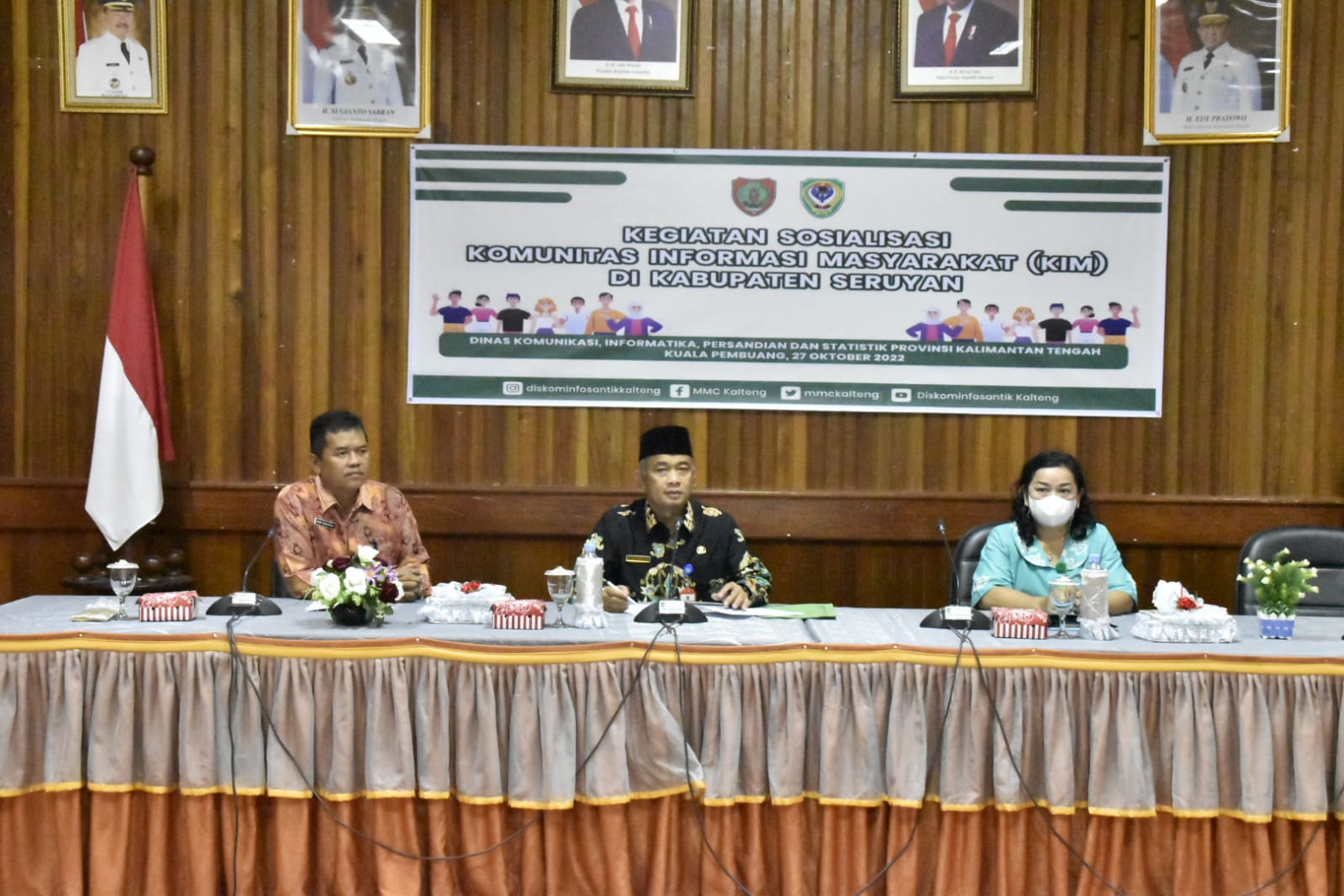 Diskominfosantik Prov. Kalteng Gelar Sosialisasi Komunitas Informasi Masyarakat