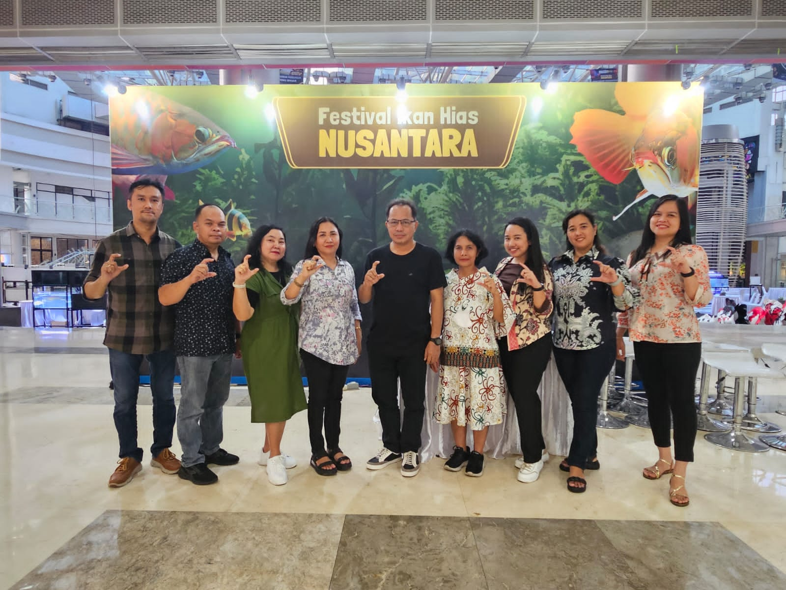 Dislutkan Ikuti Festival Ikan Hias Nusantara 2023