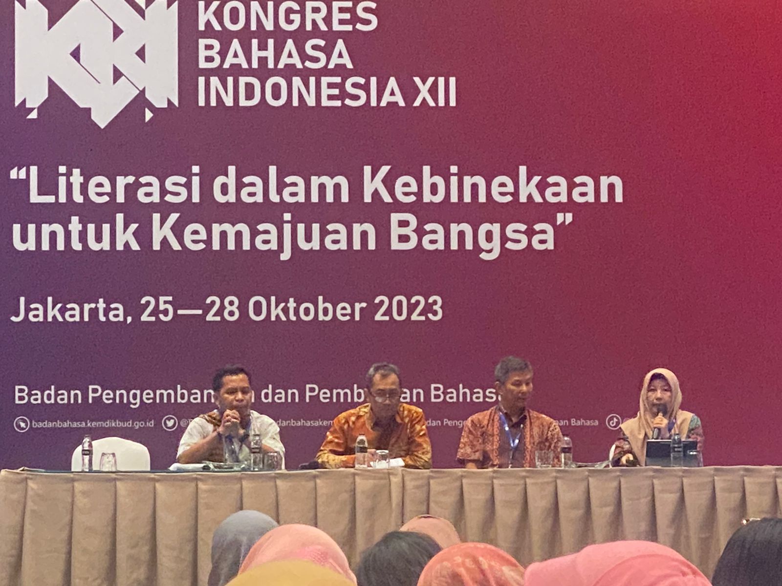 Plt. Kadisdik Hadiri Acara KBI XII