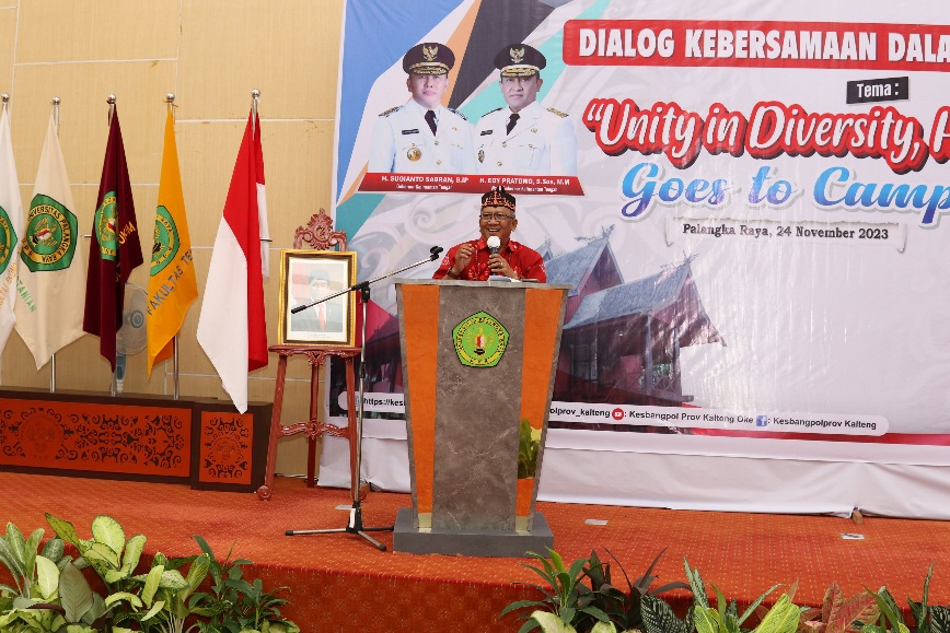 Badan Kesbangpol Gelar Dialog Kebersamaan Dalam Keberagaman Bagi Generasi Muda Dengan Tema Unity in Diversity