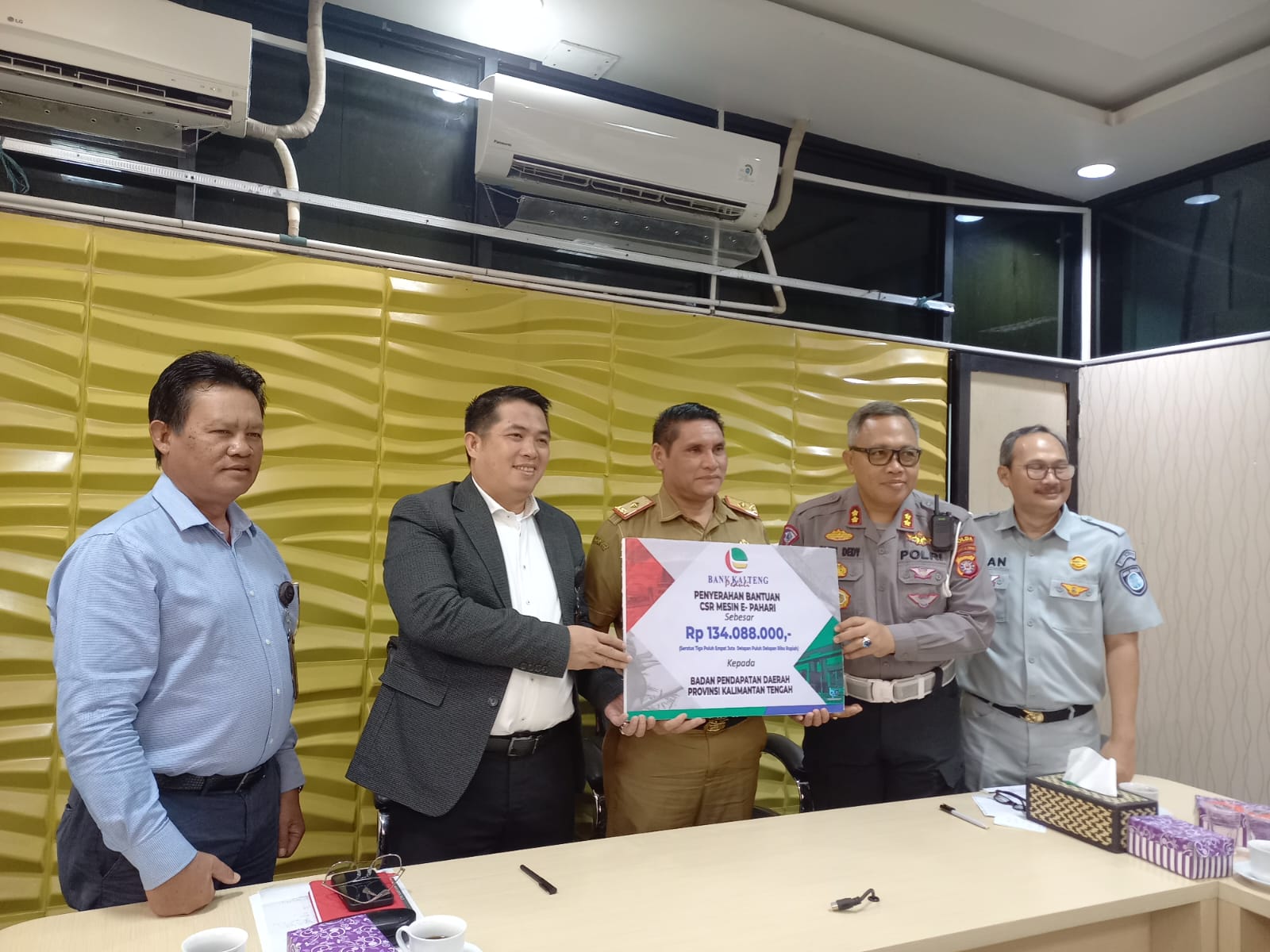 Pemprov Kalteng Melalui Bapenda Laksanakan Soft Launching dan Uji Coba Aplikasi E-Pahari