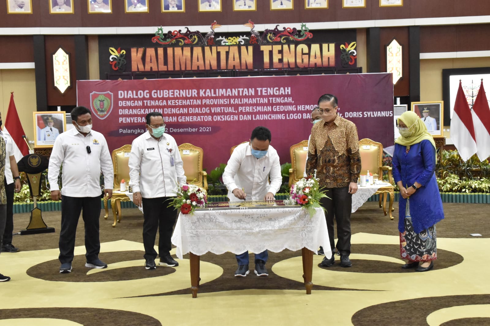 Gubernur Kalteng H. Sugianto Sabran : Pemprov Kalteng Komitmen Tingkatkan Kualitas dan Kuantitas Dalam Layanan Kesehatan