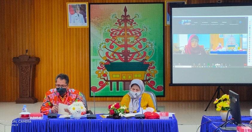 Kadislutkan Prov. Kalteng Pimpin Rapat Koordinasi Peningkatan Sinergitas Pengawasan Sumber Daya Kelautan Dan Perikanan (SDKP) se-Kalteng