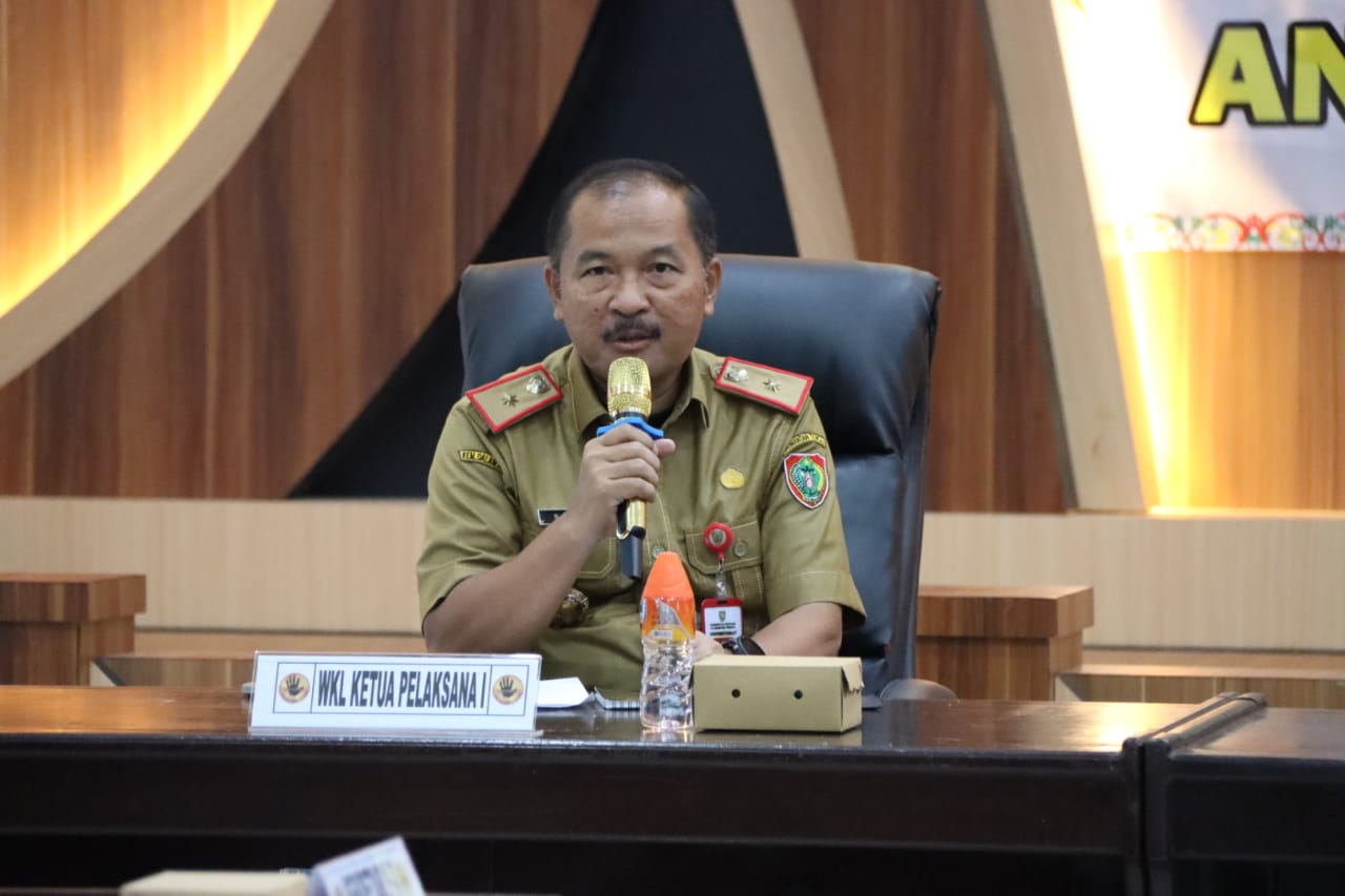 Sahli Yuas Elko Hadiri Rapat Pembahasan dan Sosialisasi DIPA Satgas Saber Pungli Tahun 2023