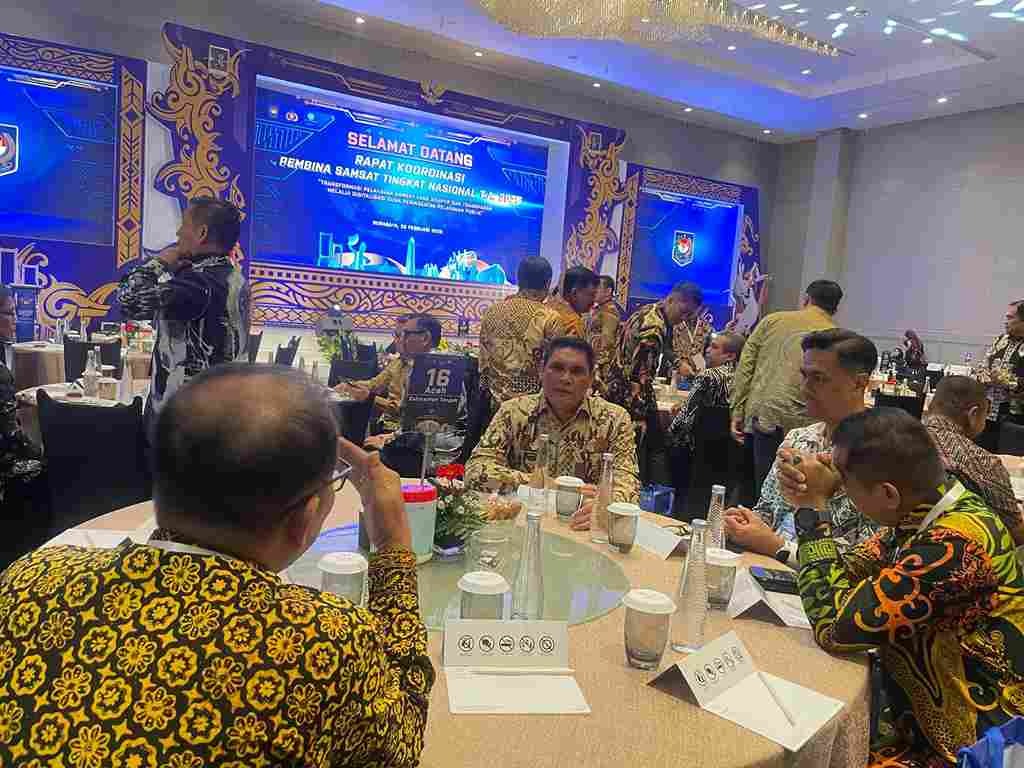 Kepala Bapenda Prov. Kalteng Hadiri Rakor Pembina Samsat Tingkat Nasional Tahun Anggaran 2025