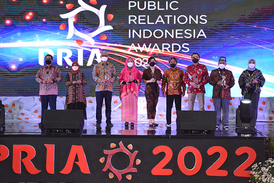 BAKTI Kominfo raih sejumlah penghargaan PRIA 2022