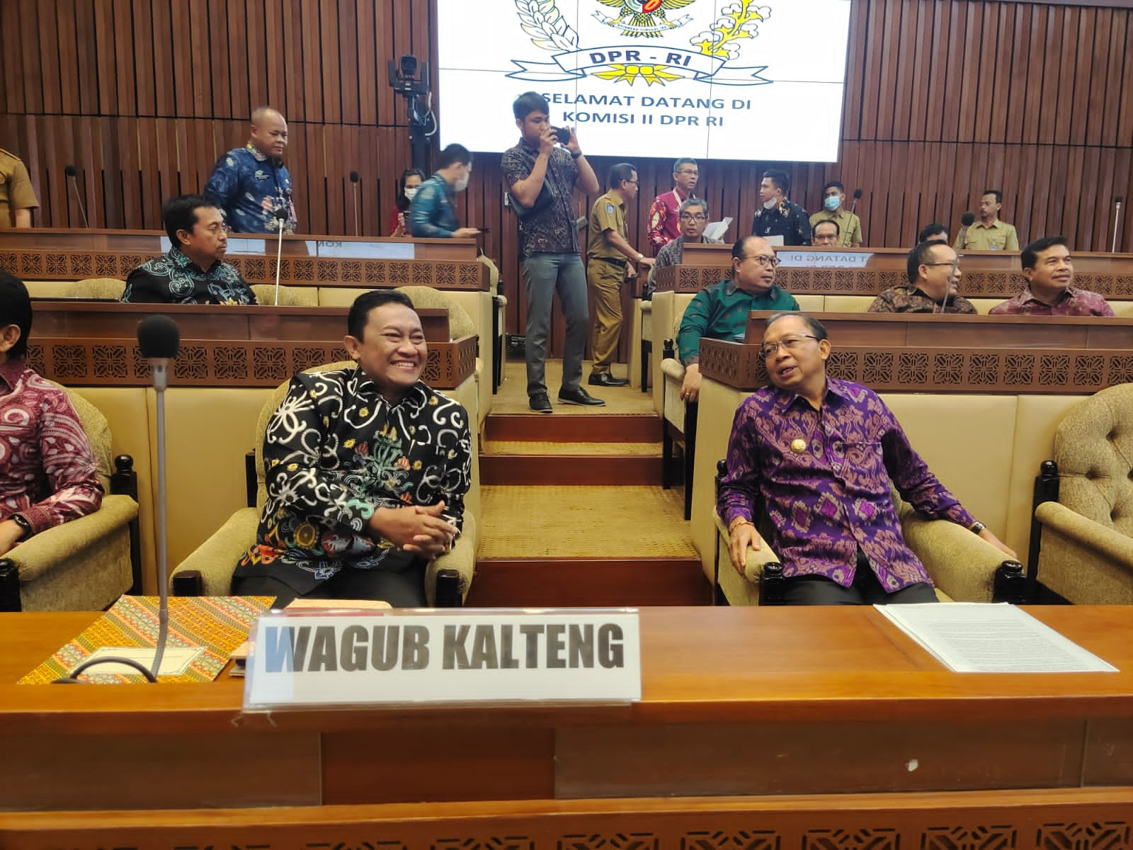 Wagub Kalteng Hadiri Rapat DPR RI Masa Persidangan IV Tahun Sidang 2022-2023