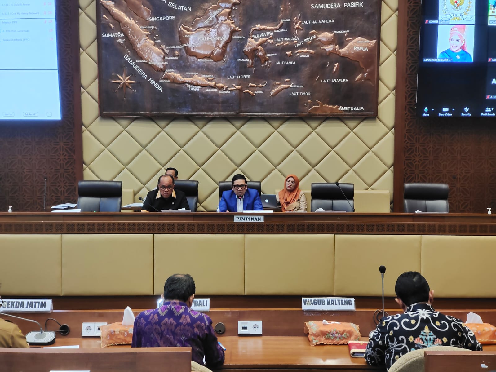 Wagub Kalteng Hadiri Rapat DPR RI Masa Persidangan IV Tahun Sidang 2022-2023