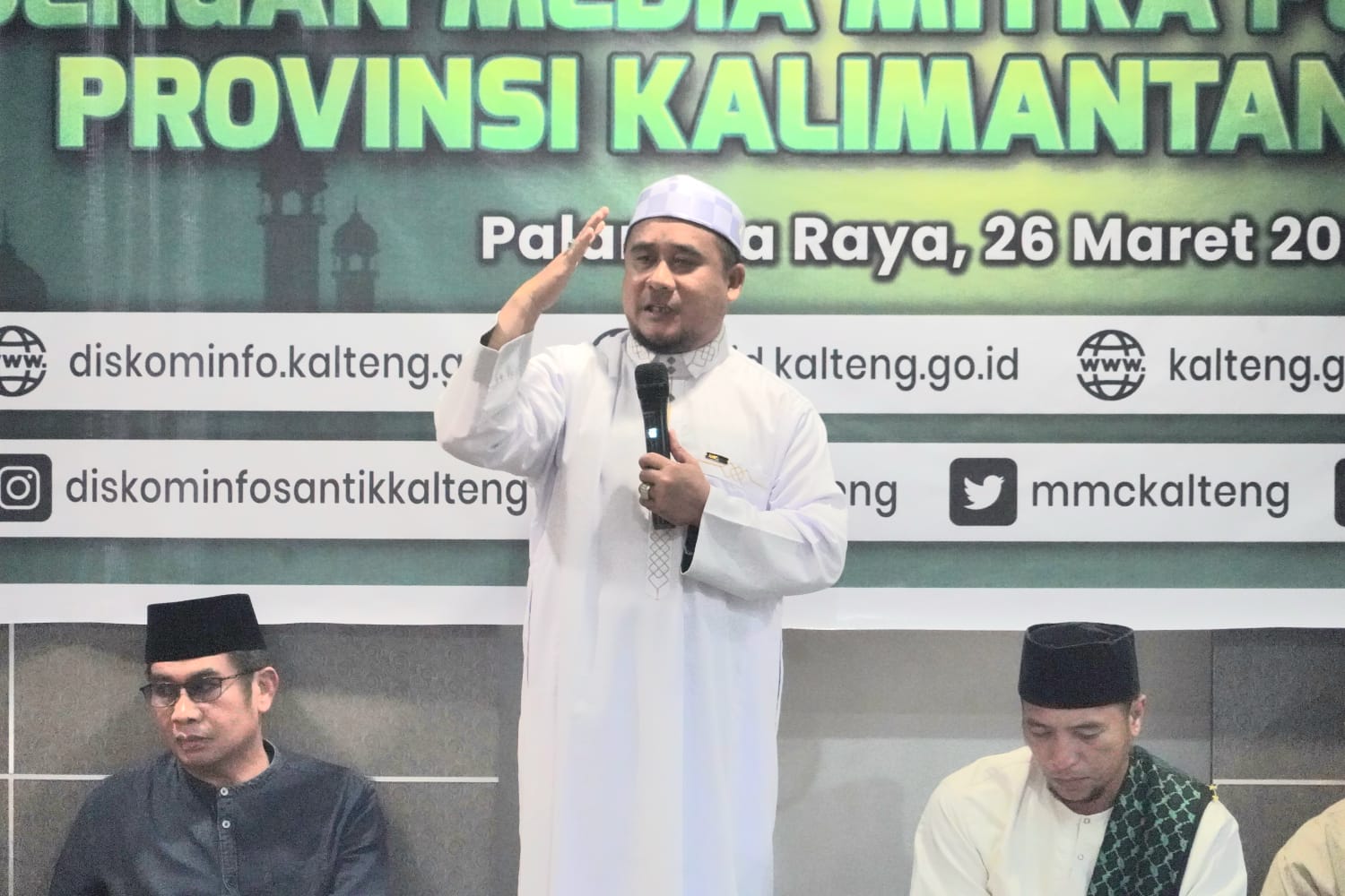 Kadiskominfosantik Prov. Kalteng Agus Siswadi : Semoga Kerja Sama ini Selalu Berjalan Baik dan Informasi yang Disajikan Bisa Menambah Pengetahuan dan Cerdaskan Masyarakat