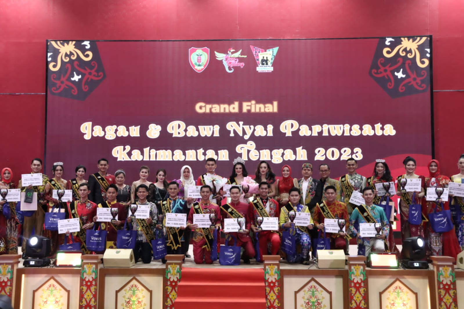 Penobatan Jagau dan Bawi Nyai Pariwisata Kalteng 2023