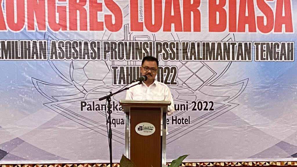 Kongres Luar Biasa ASPROV PSSI Kalteng Tahun 2022