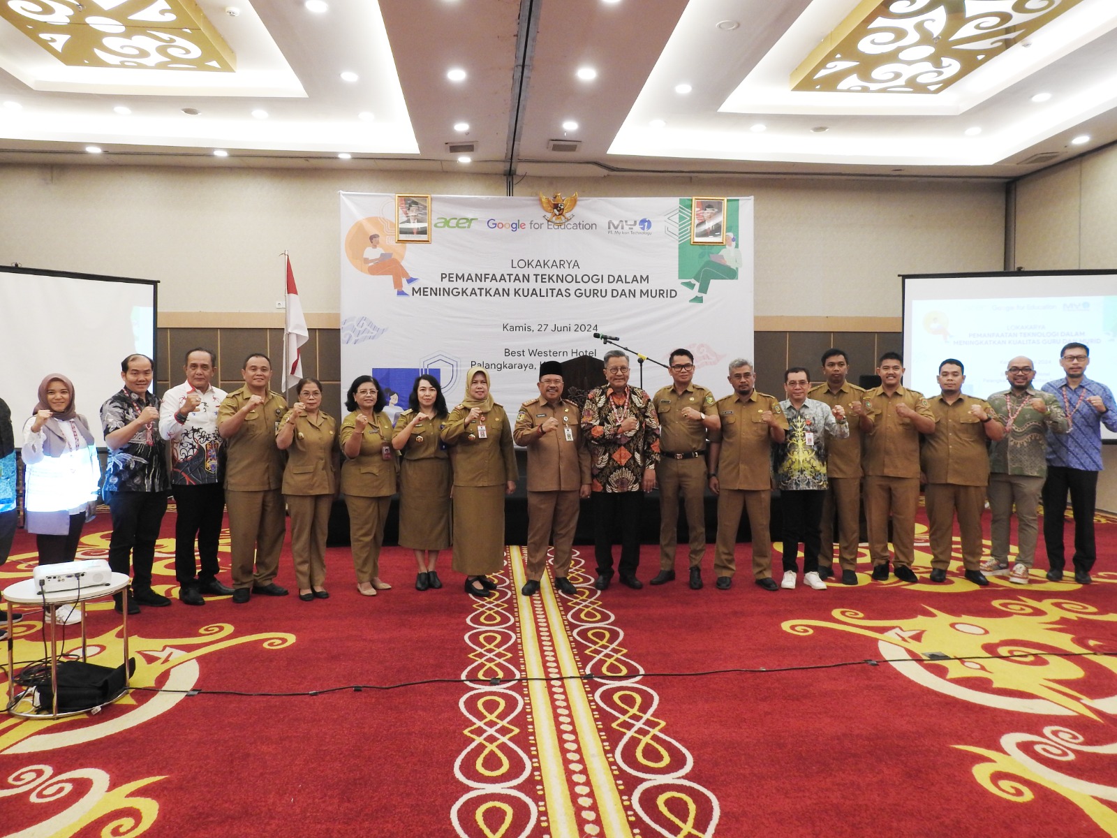 Sekda Nuryakin Buka Lokakarya Pemanfaatan Teknologi dan Meningkatkan Kualitas Guru dan Murid