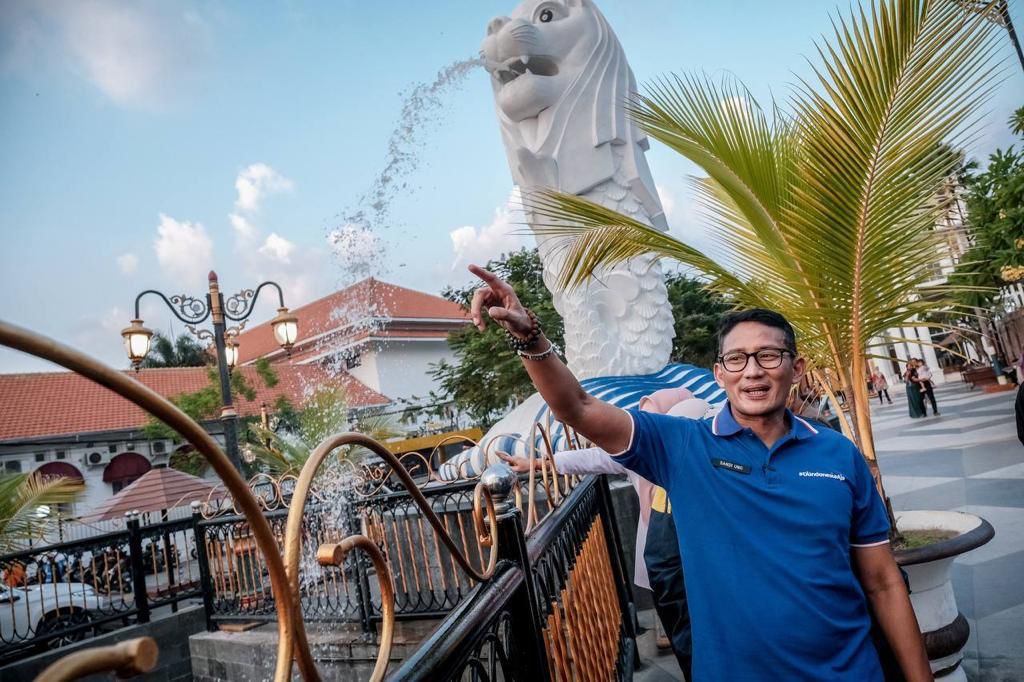 Sandiaga kagum dengan tata letak Kota Madiun