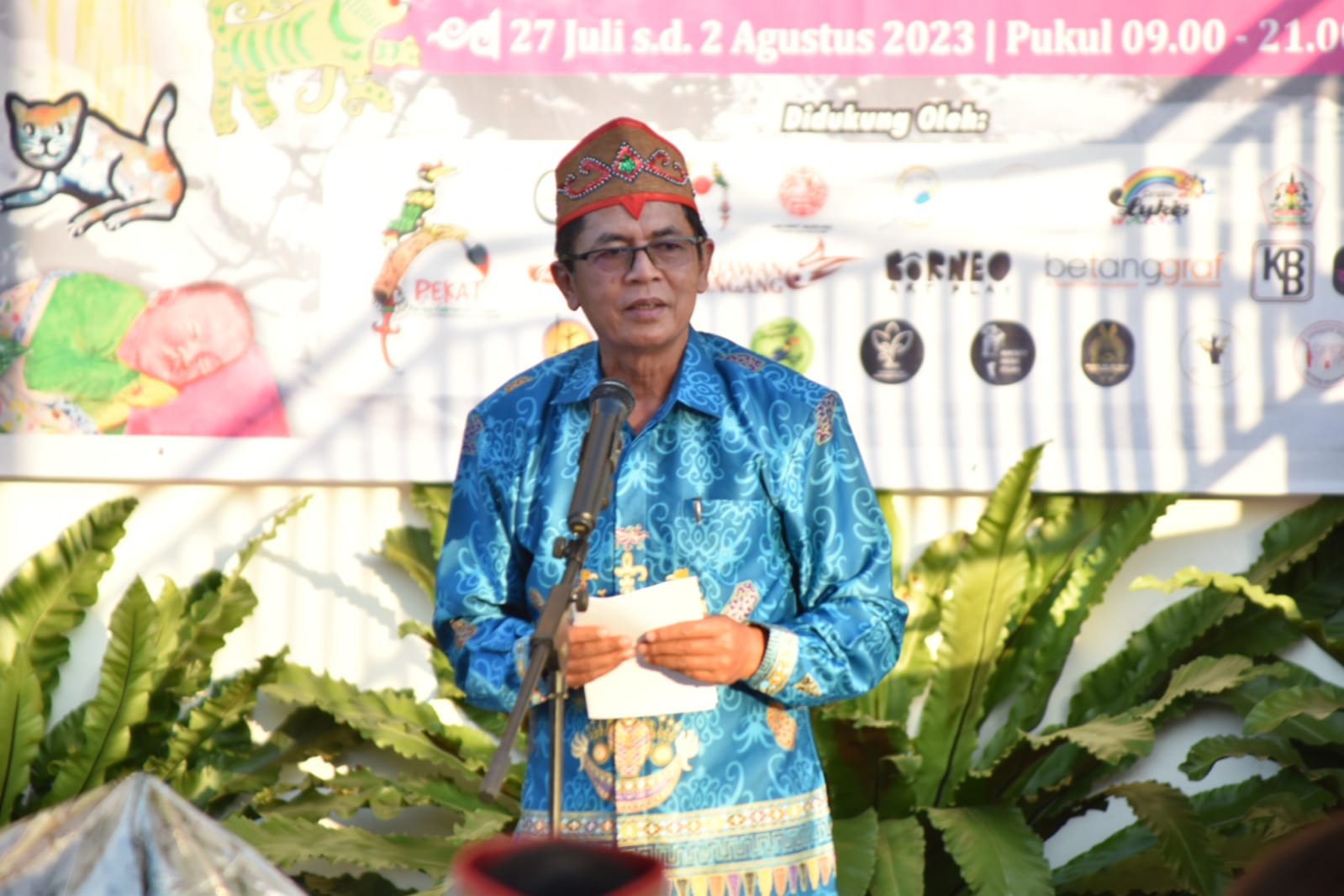 Pameran Seni Rupa Perupa Kalimantan Tengah Digelar di Gedung Pameran UPT Taman Budaya Kalteng Pada Tanggal 27 Juli s.d 02 Agustus 2023