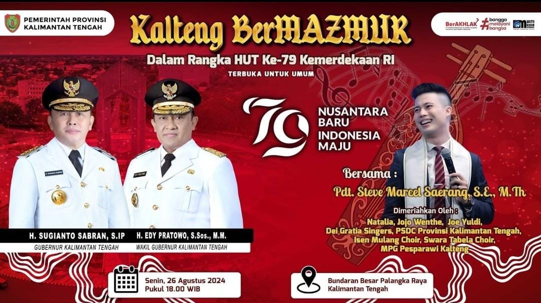 Satuan Polisi Pamong Praja Provinsi Kalteng Siap Amankan dan Sukseskan Penyelenggaraan Kalteng BerMazmur