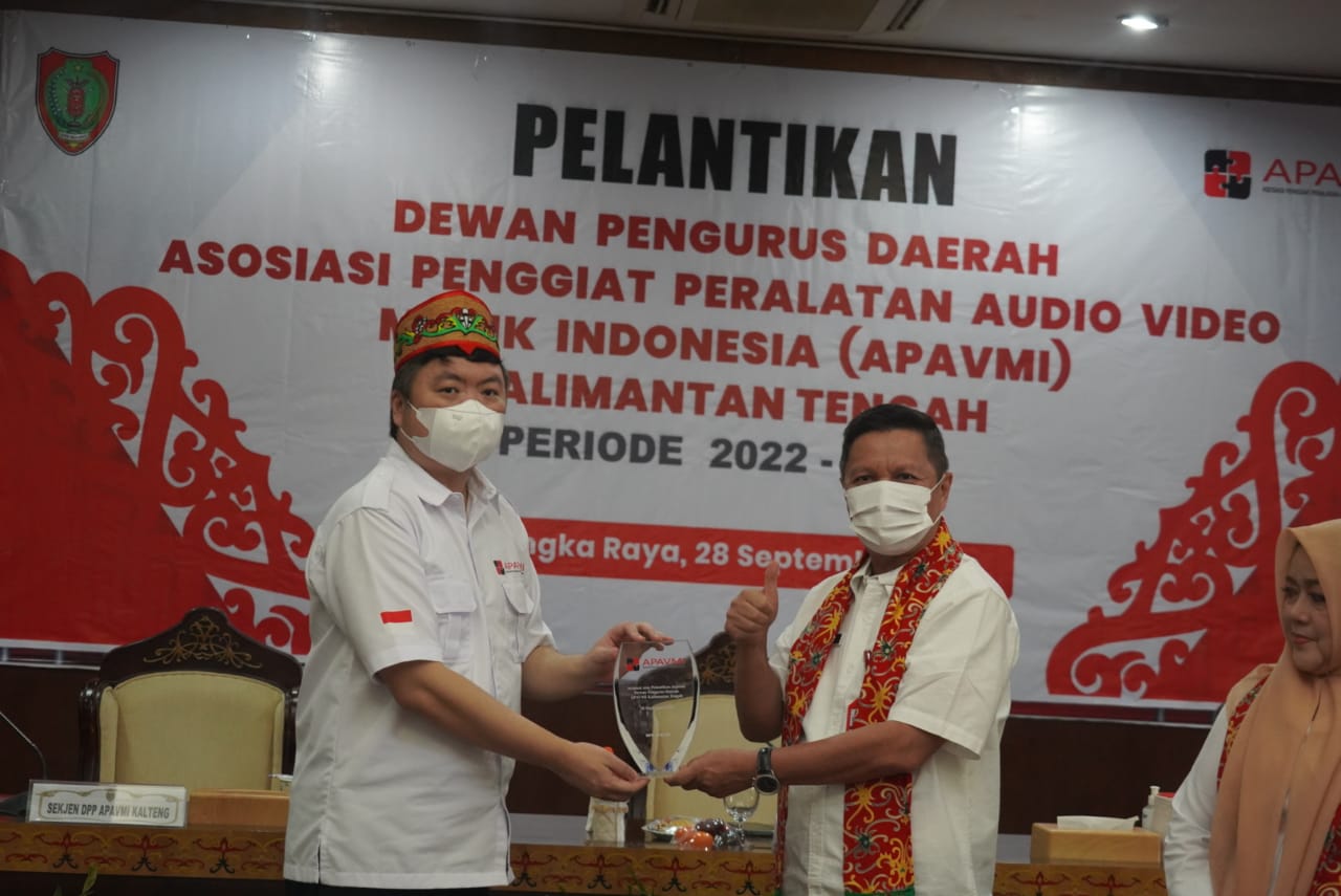 Pelantikan DPD APAVMI Prov. Kalteng Periode 2022-2026