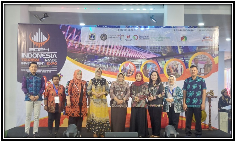 DPMPTSP Prov. Kalteng Ikuti Indonesian Tourism Trade Investment Expo Tahun 2024