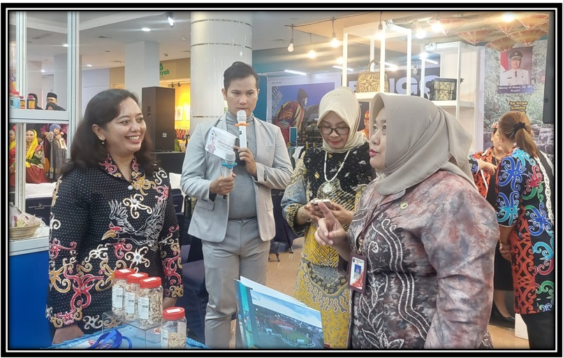 DPMPTSP Prov. Kalteng Ikuti Indonesian Tourism Trade Investment Expo Tahun 2024