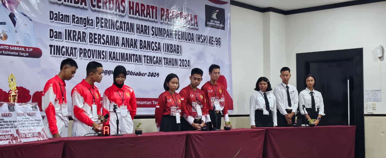 Badan Kesbangpol Prov. Kalteng Gelar Lomba Cerdas Harati Pancasila