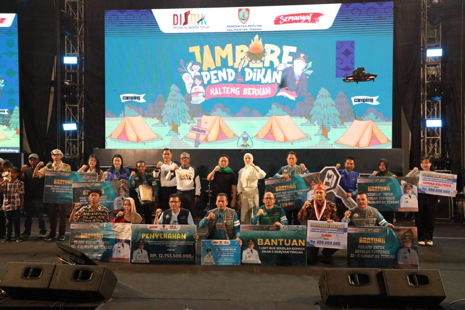 Kadis TPHP Sunarti Hadiri Pembukaan Jambore Pendidikan Kalteng Berkah