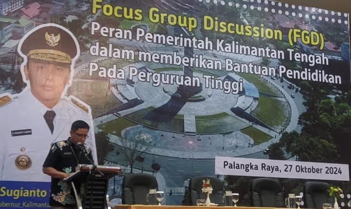 Plh Asisten Pemkesra Maskur Berharap Program Kuliah Gratis Kalteng Berkah dapat Bantu Masyarakat Kalteng yang Sedang Ikuti Proses Belajar di Perguruan Tinggi